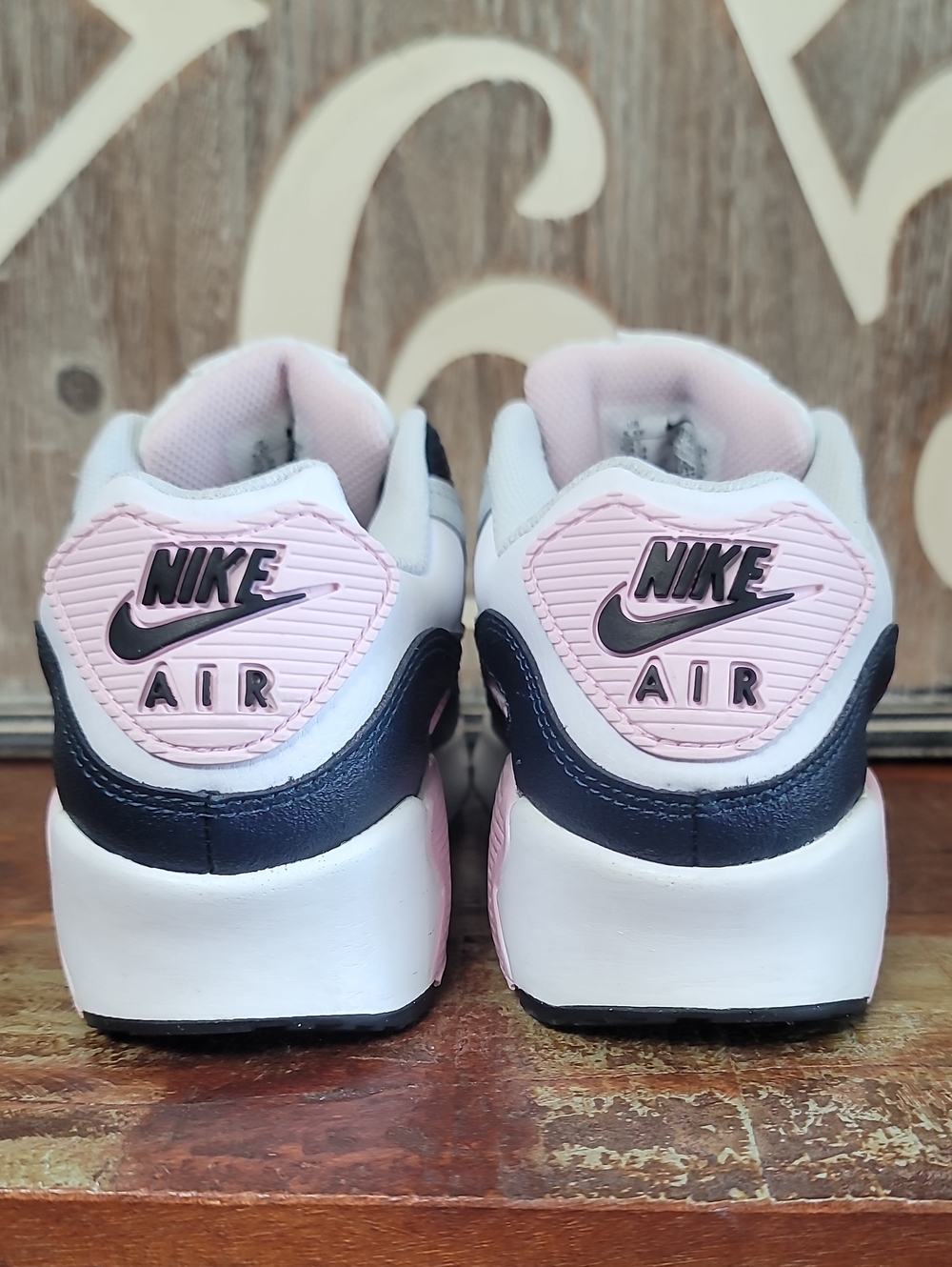 🔥 Nike Air Max 90 LTR "Pink Foam/Armory Navy" Wmns 7 Great Cond! Fast Shipping - Picture 10 of 16